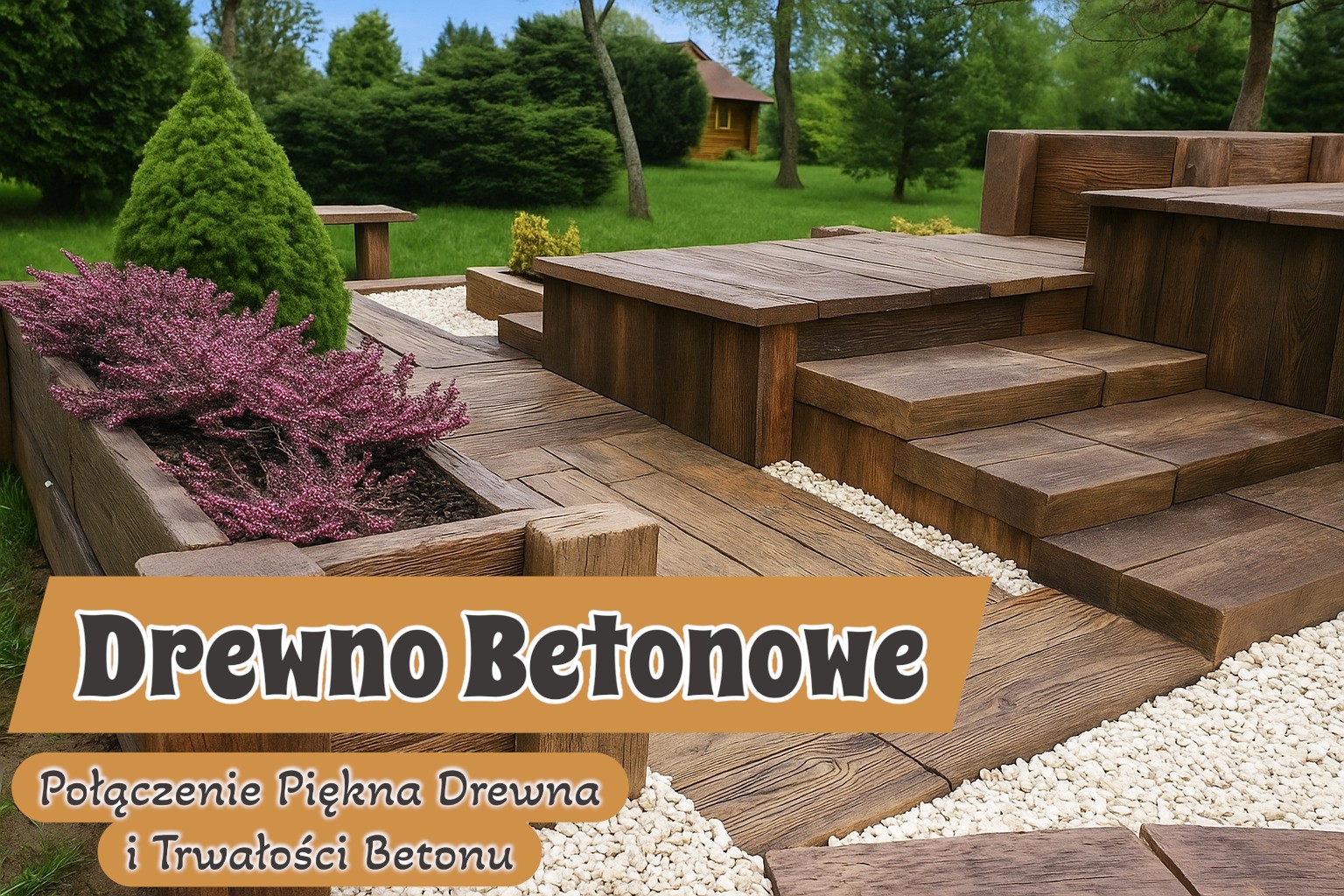 Deski Betonowe Drewnopodobne – Połączenie Piękna Drewna i Trwałości Betonu