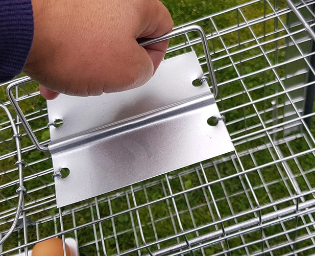 Żywołapka na Kuny, Norki i Szczury 65x17x20cm Pułapka Humanitarna Metalowa Wielorazowego Użytku