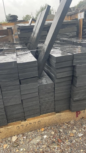 Palisada kamienna grafitowa Nera 50x10x3