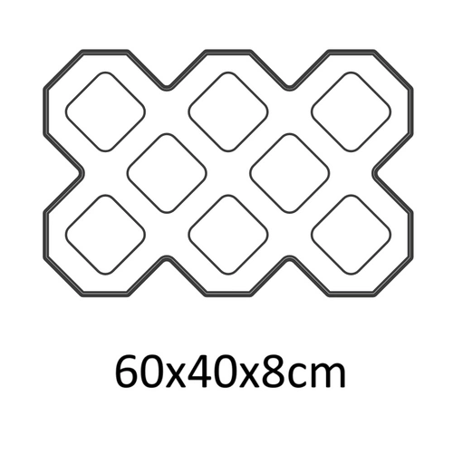 Płyta Ażurowa Zenit 60x40x8cm Bruk-Bet