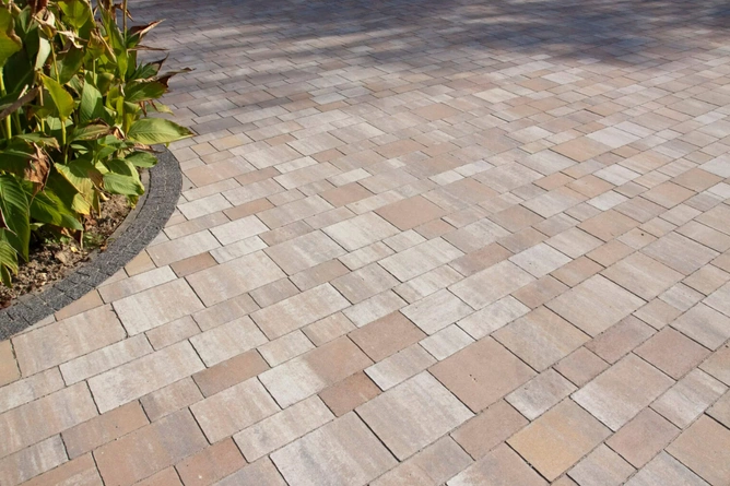 Kostka brukowa Promenada wapień muszlowy gr. 6,5cm Bruk-Bet