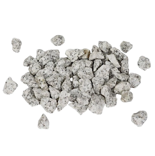 Grys Granitowy Szary 16-22mm, 1000kg - Dalmatyńczyk, Sól i Pieprz, Dekoracyjny i Ozdobny Kamień Ogrodowy na Ścieżki, Rabaty, Oczka Wodne i Tarasy