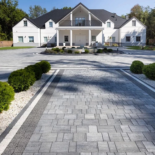 Kostka brukowa Tetra wapień dewoński, gr. 6cm, Bruk-Bet