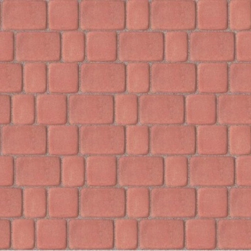 Kostka brukowa Nostalit, czerwony gr. 6cm, Bruk-Bet