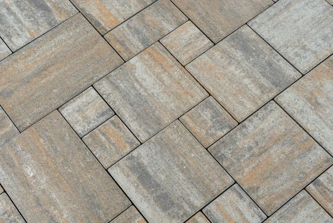 Kostka brukowa Symfonia wapień muszlowy gr. 6cm Bruk-Bet