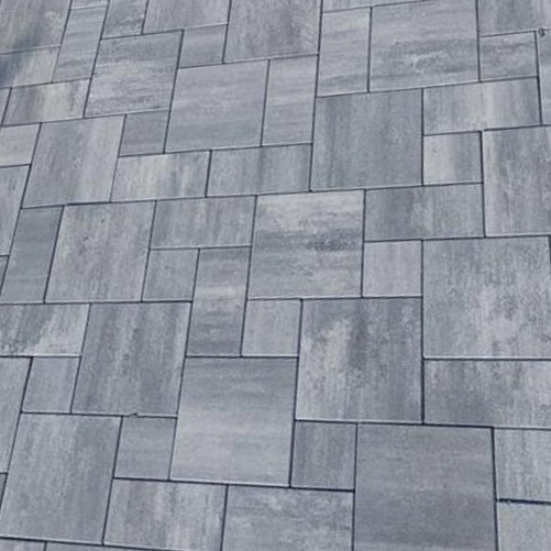 Kostka brukowa Visio, wapień szary, gr. 6cm, Bruk-Bet