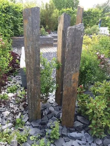 Palisada Black Nera jednostronnie cięta 100x5-10 cm