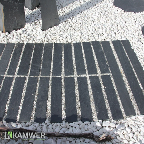 Palisada kamienna grafitowa Nera 50x10x3