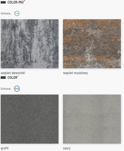 Kostka brukowa Vivo Wapień Dewoński gr. 8cm Bruk-Bet