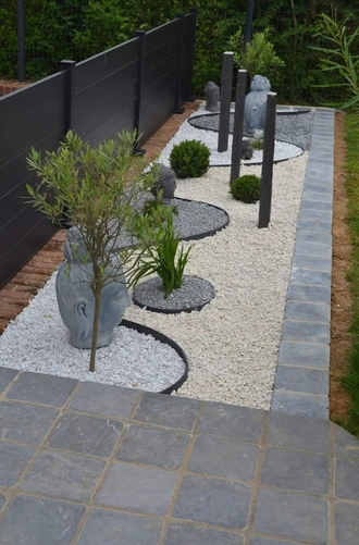 Palisada Black Nera dwustronnie cięta 100x5-10 cm