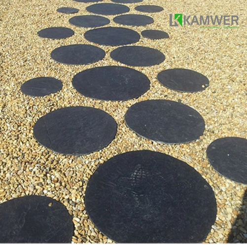 Kamień ścieżkowy step grafitowy okrągły Nera fi 40cm