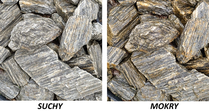 Kora Kamienna Gnejsowa Gabionowa 70-120mm, 1000kg - Dekoracyjna do ogrodu, rabatek i ścieżek