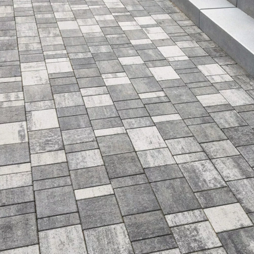 Kostka brukowa Tetra wapień dewoński, gr. 6cm, Bruk-Bet