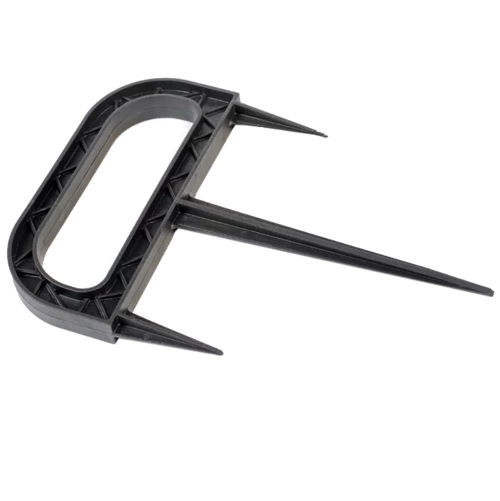 Agrowłóknina Czarna 20mb 100g + Kotwy 200szt + Kotwa wiel. + Podkładki 200szt. - Mata pod Ściółkowanie i Chwasty