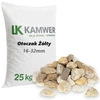 Otoczak Żółty 16-32mm, 25kg - Naturalny Kamień Ogrodowy, Dekoracyjny i Ozdobny na Ścieżki, Rabaty, Oczka Wodne i Tarasy