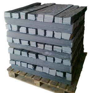 Palisada Black Nera dwustronnie cięta 100x5-10 cm