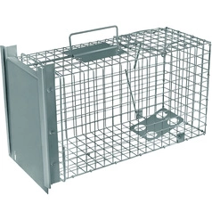 Żywołapka na Kuny, Norki i Szczury 50x20x27cm Pułapka Humanitarna Metalowa Wielorazowego Użytku