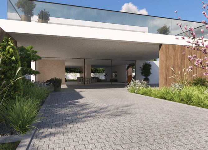 Kostka Granitowa 10x10x6cm PEŁNA PALETA 6,28m² - Brukowa Cięta Jasnoszara Płomieniowana (SG)