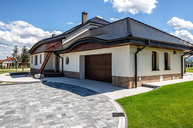 Kostka brukowa Visio, wapień dewoński, gr. 6cm, Bruk-Bet