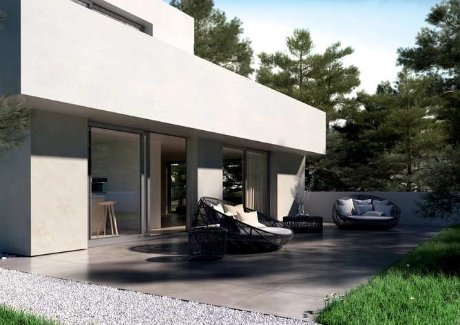 Płyta tarasowa Town Antracite 90x90 2cm Gat. 1