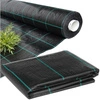 Agrotkanina Czarna 20mb 100g - 1,6m x 20m - Mata na Chwasty, Folia Ogrodowa