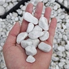 Otoczak Bianco Carrara 15-25mm, 1000kg - Naturalny Kamień Ogrodowy, Dekoracyjny i Ozdobny na Ścieżki, Rabaty, Oczka Wodne i Tarasy