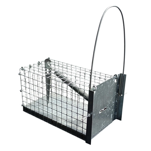 Żywołapka na myszy 15x8x8cm pułapka humanitarna metalowa wielorazowego użytku
