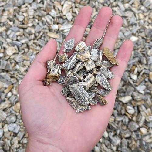 Kora Gnejsowa Kamienna Mini 8-16mm, 1000kg - Dekoracyjna do ogrodu, rabatek i ścieżek