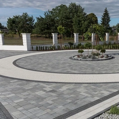 Kostka brukowa Promenada wapień dewoński gr. 6,5cm Bruk-Bet