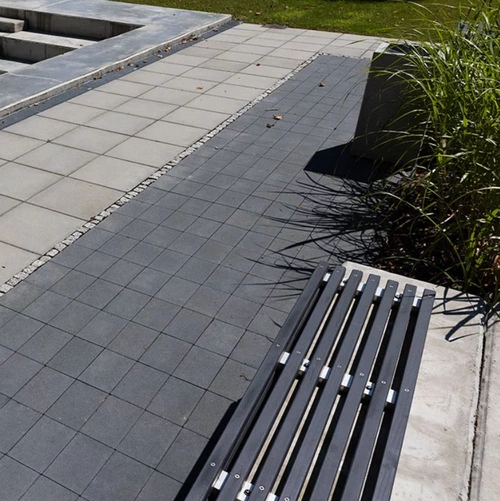 Kostka brukowa Urbanit grafitowy gr. 8cm, Bruk-Bet