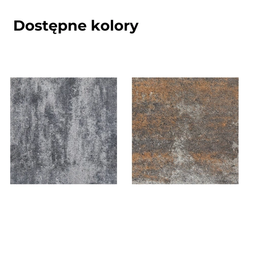 Kostka brukowa Tetra wapień dewoński, gr. 6cm, Bruk-Bet