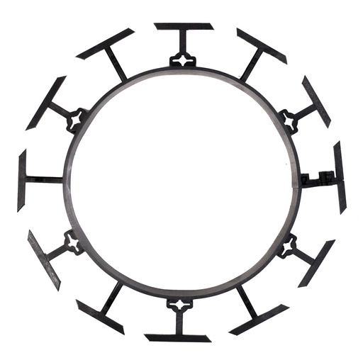 Obrzeże trawnikowe Eco 58mm + 5 kotew 18cm