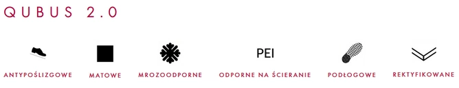 Płyta tarasowa Qubus Grey 60x60 2cm Gat. 1