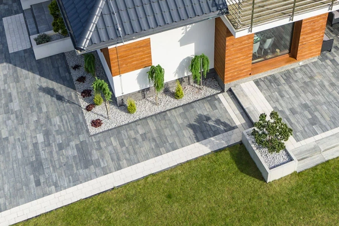 Kostka brukowa Modero, wapień dewoński, gr. 6cm, Bruk-Bet