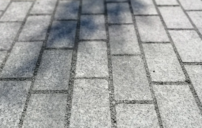 Kostka Granitowa 20x10x6cm SZTUKI - Brukowa Cięta Jasnoszara Płomieniowana (SG)