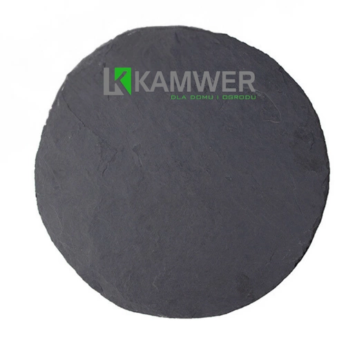 Kamień ścieżkowy step grafitowy okrągły Nera fi 40cm