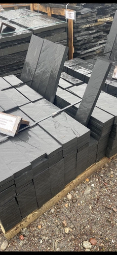 Palisada kamienna grafitowa Nera 50x10x3