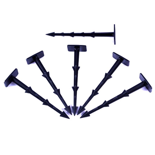 Agrowłóknina Czarna 10mb 100g + Kotwy 150mm 100szt – Mata pod Ściółkowanie i Chwasty