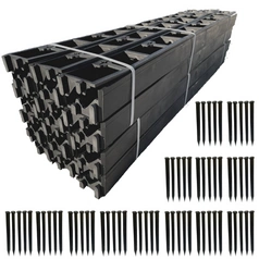 Pakiet, Obrzeża trawnikowe 78mm EKO 36szt + 180 kotew