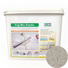 Fuga żywiczna Fug Mix Elastic Kolor Betonowo-Szary 15kg ABMB - do płyt tarasowych, płytek ceramicznych, chodników i tarasów