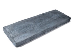 Deski betonowe drewnopodobne, 60x20x4 kolor grafitowy, 94szt