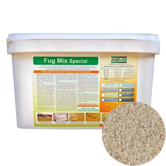 Fuga Żywiczna 25kg Special Piaskowo-Biały FUG-MIX ABMB - do kostki brukowej, płyt tarasowych, chodników i ścieżek