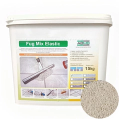 Fuga żywiczna Fug Mix Elastic Śnieżnobiały 15kg ABMB - do płyt tarasowych, płytek ceramicznych, chodników i tarasów