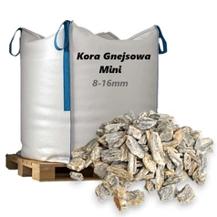 Kora Gnejsowa Kamienna Mini 8-16mm, 1000kg - Dekoracyjna do ogrodu, rabatek i ścieżek