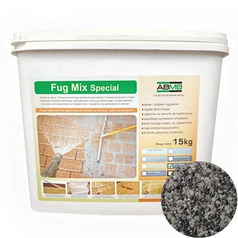 Fuga żywiczna Fug Mix Special Kolor Bazaltowy 15kg ABMB - do kostki brukowej, płyt tarasowych, chodników i ścieżek