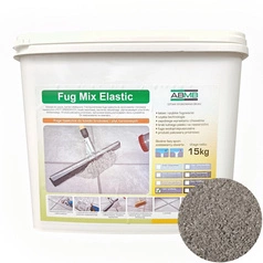 Fuga żywiczna Fug Mix Elastic Kolor Grafitowy 15kg ABMB - do płyt tarasowych, płytek ceramicznych, chodników i tarasów