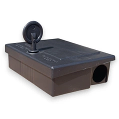 Pułapka na myszy, stacja deratyzacyjna na trutkę