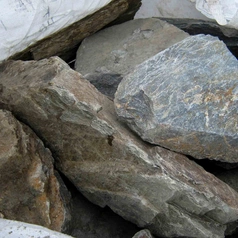 Kamień szarogłazowy średni skalniakowy, 1000kg 