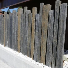 Palisada Black Nera dwustronnie cięta 100x5-10 cm