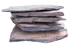 ŁUPEK SZAROGŁAZOWY WIELKOPŁYTOWY 1000kg – Naturalny Kamień Ogrodowy, Kaskady, Oczka Wodne